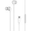 Image de Ecouteurs USB C Télécommande/Micro Intra-auriculaire Blanc Bigben