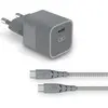 Image de Kit Chargeur USB C 20W PD + Câble Ultra-Renforcé USB C / USB C 1.