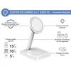 Image de MagSafe Chargeur bureau Stand 3en1 15W + CS Blanc