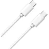 Image de Câble USB C / USB C 3A 1m PD 60W Blanc WOW - Neuf
