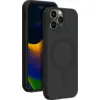 Image de Coque MagSafe pour iPhone 15 Pro Max Silicone Noire Bigben - Neuf