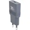 Image de Chargeur USB C Pocket 30W Power Delivery UltraGaN Gris + Garantie à vie Force Power - Neuf