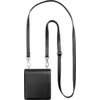 Image de Pochette Bandoulière Galaxy Z Flip Serie Fermeture aimantée Noire + Garantie à vie Force Case - Neuf