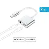 Image de Adaptateur Audio Renforcé USB C 100W PD vers Jack 3.