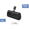 Image de Powerbank 5000mAh USBC PD connecteur intégré Noir