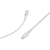 Image de Câble Tressé C/MFI 1.2m 3A/PD60W Blanc Recycle