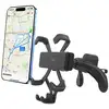 Image de Support Voiture pour Smartphone 4 à 6.9 à Fixé sur Grille d'Aération Noir - Neuf