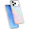 Image de Coque renforcée MagSafe iPhone 17 Pro Max AIR 3m Transparente Holographique + Garantie à vie Force Case - Neuf