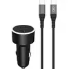 Image de CAC 65W USB A+C PD CBL C/C + 5A 1,2m Recycle Noir