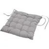 Image de Galette De Chaise Matelassée - 40 X 40 Cm - Gris - Livraison Gratuite