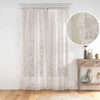 Image de Paire De Voilages Passe Tringle 2 X 70 X 200 Cm   Karla Taupe