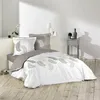 Image de Ac-deco - Parure 3 P. 240 X 220 Cm Imprime 57 Fils Allover Goyave