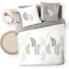 Image de Parure de lit - Douceur d'Intérieur - GOYAVE - Coton - 260x240cm - Blanc