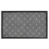 Image de Douceur D'Intérieur - Tapis Rectangulaire - L 75 X 45 Cm - Pvc - Emilio Gris - Livraison Gratuite