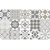 Image de Tapis Décoratif En Polyester - L 45 X L 75 Cm - Imprimé Salou Blanc - Livraison Gratuite