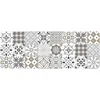 Image de Tapis Deco Rectangle 45 X 120 Cm Mousse Imprimee Salou Naturel