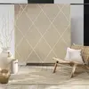 Image de Tapis d'intérieur rectangle tissé "Damira" - Beige - 120 x 170 cm