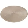 Image de Douceur D'Intérieur - Set De Table Rond Et Coloré Taupe 35 Cm
