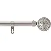 Image de Kit tringle décorative Globe - L 120 / 210 x D 1,9 cm - Argenté