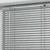 Image de Store prêt à poser à lamelles en aluminium - Argent - 90 x 130 cm