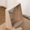 Image de Miroir cosmétique dans un cadre en bois, 32 x 26 cm