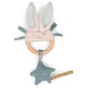 Image de Hochet avec anneau en bois « Lapin », Moulin Roty