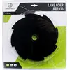 Image de Lame en acier à 8 dents, version complète pour débroussailleuse, diamètre de coupe : 230 mm, alésage : 25,4 mm, épaisseur : 1,8 mm (sous le boîtier)