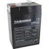 Image de Batterie Tashima Gel/agm 6v, 4,5a Pour Lampe Torche Rechargeable, Alarme. L: 70, L: 48, H: 106mm, + à Gauche. - Batterie à Mettr