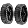 Image de Roue Ggp / Castelgarden, Modèles Np534, T430, 434, 480, 484, Td430, 434, 480, 484, 534, Tdl430, 434, 480, 484 Et 534- Ø: Ext: 17