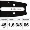 Image de Guide Ozaki 45 Cm 3/8 1,6mm