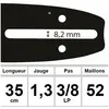 Image de Guide Ozaki 35 Cm 3/8lp 1,3mm