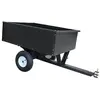 Image de Remorque Métal Avec Benne Basculante Capacité 180kg ø Du Trous Chape D'attelage 15 Mm