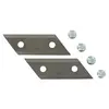 Image de Jeu De 2 Couteaux Et Vis Pour Broyeur Al-ko. Convient Pour Budget Bgh 1801, Dynamic 1400, Dynamic 1600r, Dynamic H1800, Dynamic