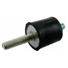 Image de Silent Bloc Universel Mâle   Diamètre 30 Mm   M8   14/32 Mm   Adaptable Pour Chantiers Humides   Couleur Noir