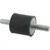 Image de Silentbloc universel mâle/mâle - ø : 30 mm - longueur : 30 mm, filetage : M8 - longueur du filetage : 23/23 mm.