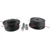 Image de Tête Fil Nylon Semi-automatique Tap-n-go Pour Machines De Cylindrées 45cc, Sortie 4 Fils, Adaptable Stihl Avec Adaptateurs M12 X