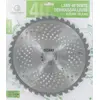 Image de Lame de broyeur de mauvaises herbes 40 dents en carbure ø : 255 mm x 25,4 mm x 1,3 mm Avec boulons Pour effet au sol Pour le dépôt de débris, protection