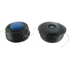 Image de Tête Complète Double Fil Adaptable Pour Machines Husqvarna Modèles T-35. Diamètre 115mm. Adaptateur Filetage M12 X 1,75mm. Rempl
