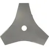 Image de Série professionnelle - Lame de scie à 3 dents avec dents découpées, adaptable pour débroussailleuses - Largeur de coupe 255 mm, alésage : 25,4 mm, épaisseur : 2 mm.
