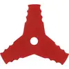 Image de Lame à 3 dents en élastomère. Flexible et résistante à la rupture pour une utilisation sur les murs ou les pavés   largeur de coupe 250 mm, A
