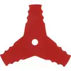 Image de Lame à 3 dents en élastomère. Flexible et résistante à la rupture pour une utilisation sur les murs ou les pavés   largeur de coupe 250 mm, A