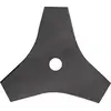 Image de Lame ébavurée à 3 dents, adaptable pour débroussailleuses - largeur de coupe 255 mm, alésage : 25,4 mm, épaisseur : 2 mm