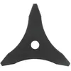 Image de PRACTICAL GARDEN Lame professionnelle à 3 dents - Convient pour débroussailleuse - Coupe 255 mm - Perçage 25,4 mm - Epaisseur 3 mm