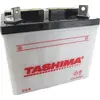 Image de Batterie Plomb Tashima Pour Tondeuse Autoportée 12v, 24a. L: 195, L: 130, H:185mm, + à Gauche. (livrée Sans Acide). (u19) - Batt