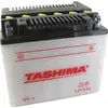 Image de Batterie Plomb Tashima Renforcée 12v, 8a. L: 130, L: 90, H: 114mm, + à Droite Pour Scooter, Motos. (livrée Avec Acide Séparé). -