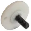 Image de Broche plate isolée adaptable pour modèles Wolf Tk-J / Tk-Sl / Tk-Nh / Te32 W/vx, ø : 8 x 1,25 L : 18 mm. Remplace la pièce d'origine : 4306 01