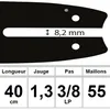 Image de Guide Ozaki 40 Cm 3/8lp 1,3mm