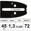 Image de Guide Ozaki 45 Cm 0,325 1,3mm