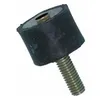 Image de Silent Bloc Universel Mâle-femelle - Tampon Diamètre 30mm - Longueur 30mm - Filet M8 - Longueur Filet 18mm