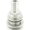Image de Roue à lamelles adaptable pour Castelgarden   Mac Garda modèles T434, 484 .t484tre   H : 87 mm, alésage central : 25 mm, profondeur du
